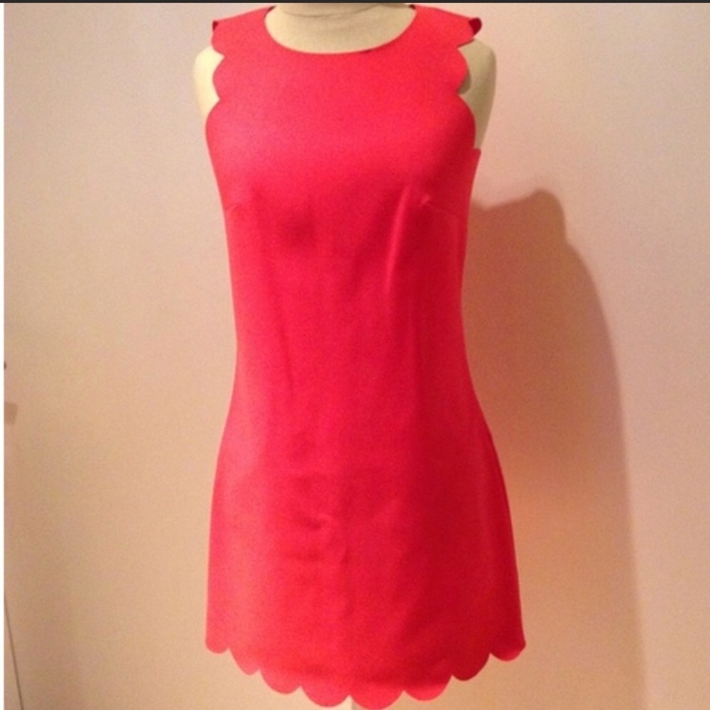 J.Crew scallop dress